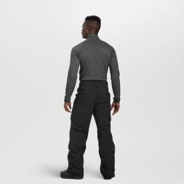 Pantalones De Snowcrew Para Hombre De Investigación Al Aire Libre Negro