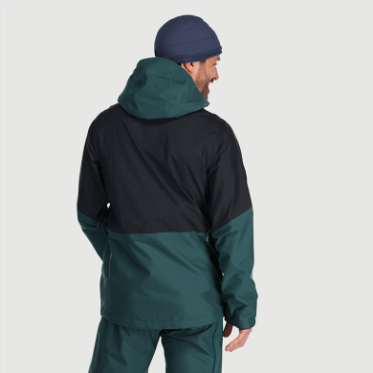 Chaqueta Skytour Ascentshell Para Hombre De Investigación Al Aire Libre Treeline/negro