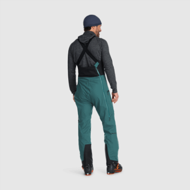 Baberos Skytour Ascentshell Para Hombre De Investigación Al Aire Libre Treeline/negro