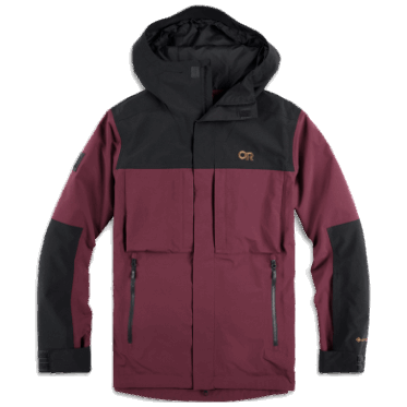 Chaqueta De Tormenta Kulshan Para Hombre De Investigación Al Aire Libre Kalamata / Negro