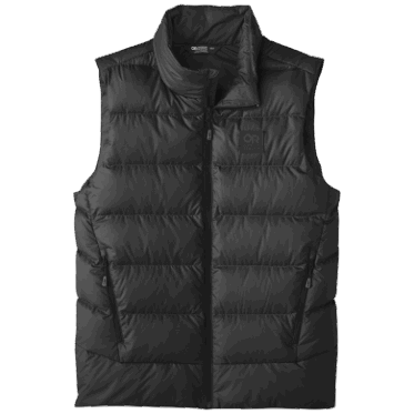 Outdoor Research Hombres Coldfront Abajo Chaleco Negro