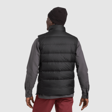 Outdoor Research Hombres Coldfront Abajo Chaleco Negro