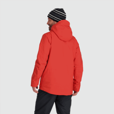 Chaqueta De Equipo De Nieve Para Hombres De Investigación Al Aire Libre Arándano