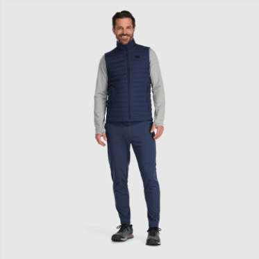 Chaleco Aislante Shadow Para Hombre De Investigación Al Aire Libre Azul Marino