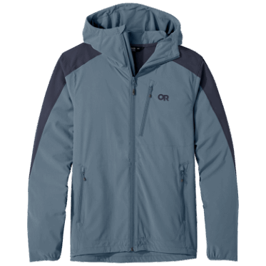 Outdoor Research Sudadera Con Capucha Ferrosi Para Hombre Nimbus/naval Blue