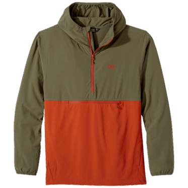 Outdoor Research Hombres Ferrosi Anorak Fatiga/redrock