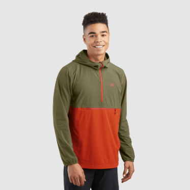 Outdoor Research Hombres Ferrosi Anorak Fatiga/redrock