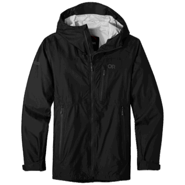 Chaqueta De Helio Ascentshell Para Hombres De Investigación Al Aire Libre Negra