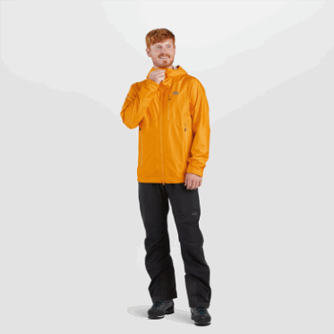 Chaqueta De Helio Ascentshell Para Hombres De Investigación Al Aire Libre Radiante
