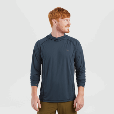 Outdoor Research Sudadera Con Capucha Echo Para Hombre Azul Marino