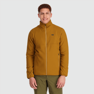 Chaqueta De Forro Polar Vigor Plus Para Hombre De Investigación Al Aire Libre Tapenade