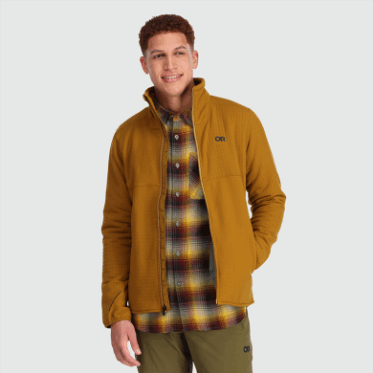Chaqueta De Forro Polar Vigor Plus Para Hombre De Investigación Al Aire Libre Tapenade