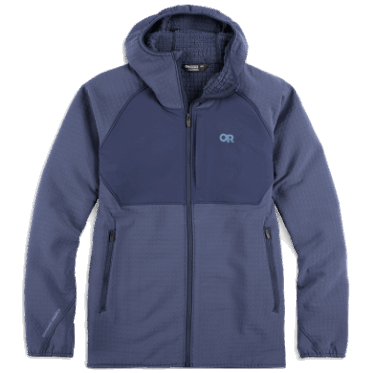 Outdoor Research Vigor Plus Polar Con Capucha Para Hombre Azul Marino