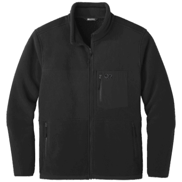 Outdoor Research Chaqueta Polar Juneau Para Hombre Negra