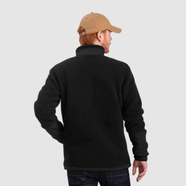 Outdoor Research Chaqueta Polar Juneau Para Hombre Negra