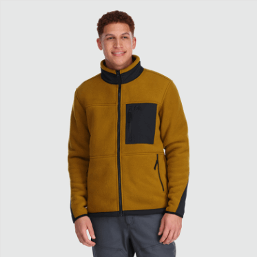 Chaqueta De Forro Polar Juneau Para Hombre De Investigación Al Aire Libre Tapenade