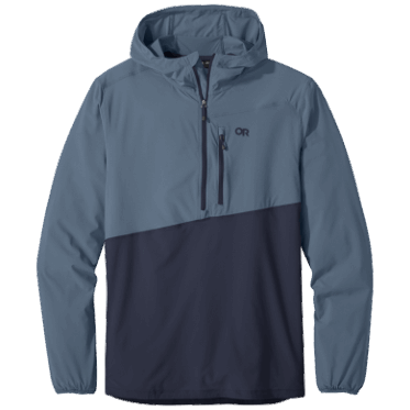 Outdoor Research Hombre Astroman Sun Sudadera Con Capucha Nimbus/naval Blue