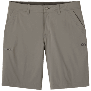 Pantalones Cortos Ferrosi Para Hombres De Investigación Al Aire Libre: Entrepierna De 10 ", Peltre
