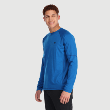 Alpine Onset Merino Crew Black Para Hombres De Investigación Al Aire Libre