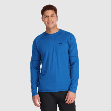 Outdoor Research Alpine Onset Merino Crew Azul Clásico Para Hombre