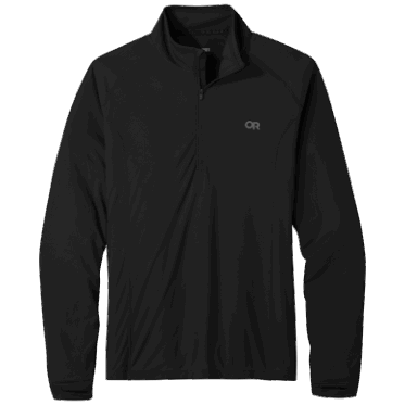 Outdoor Research Hombre Echo Quarter Zip Negro