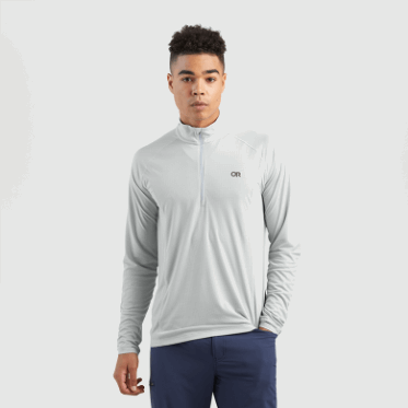 Outdoor Research Pebble Con Cremallera De Cuarto De Eco Para Hombre