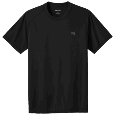 Camiseta De Eco Para Hombre De Investigación Al Aire Libre Negra