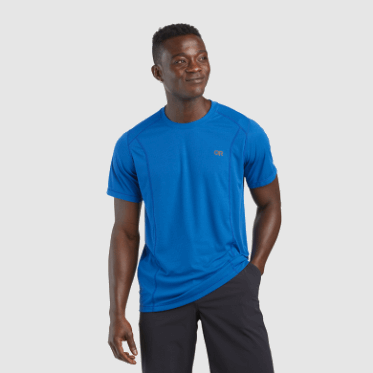 Camiseta Eco Para Hombre De Investigación Al Aire Libre Azul Clásico