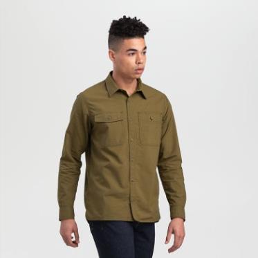 Camisa De Trabajo De Manga Larga Chehalis Para Hombre De Investigación Al Aire Libre Loden