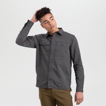 Camisa De Trabajo De Manga Larga Chehalis Para Hombre De Investigación Al Aire Libre Tormenta