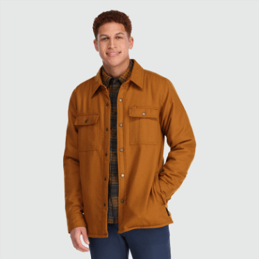 Outdoor Research Hombres's Feedback Camisa Chaqueta Sillín