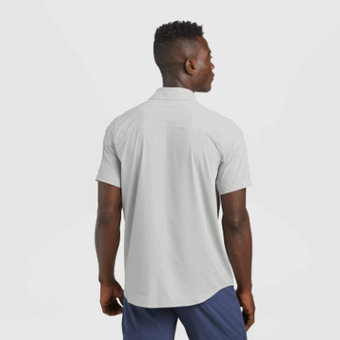 Outdoor Research Hombre Astroman S/s Sun Shirt Guijarro