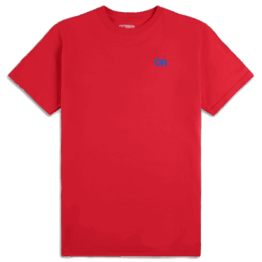 Camiseta Con Logo En La Parte Posterior De Lockup De Investigación Al Aire Libre Arándano