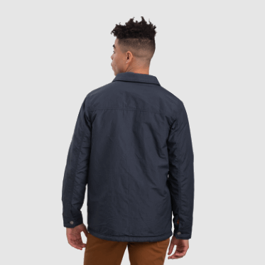 Chaqueta De Trabajo Con Forro Para Hombre De Investigación Al Aire Libre Azul Marino