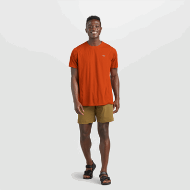 Camiseta De Investigación Al Aire Libre Para Hombre Echo Redrock