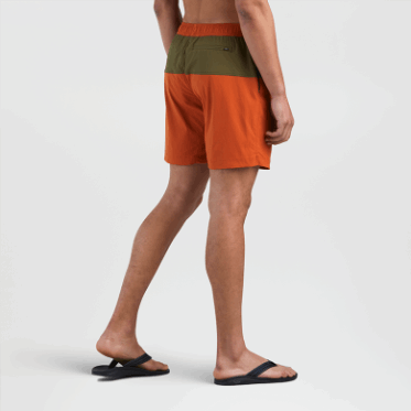 Pantalones Cortos Zendo Multi Para Hombre De Investigación Al Aire Libre Redrock/loden