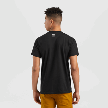 Camiseta De Mt Baker Para Hombre De Investigación Al Aire Libre Negra