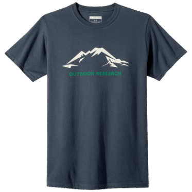 Camiseta Mt Baker Para Hombre De Investigación Al Aire Libre Azul Marino