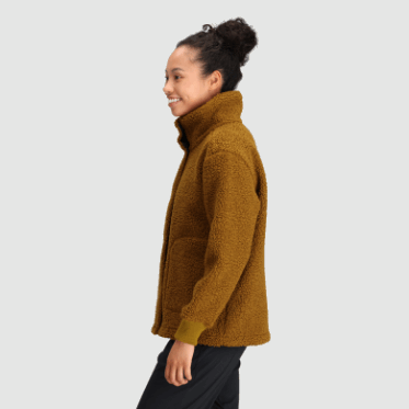 Chaqueta De Camionero De Sherpa Juneau Para Mujer De Investigación Al Aire Libre Tapenade Special