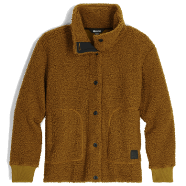 Chaqueta De Camionero De Sherpa Juneau Para Mujer De Investigación Al Aire Libre Tapenade Special