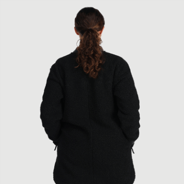 Outdoor Research Abrigo De Lana Sherpa Juneau Para Mujer Negro Especial