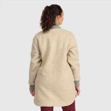 Outdoor Research Abrigo De Lana Sherpa Juneau Para Mujer Niebla Especial