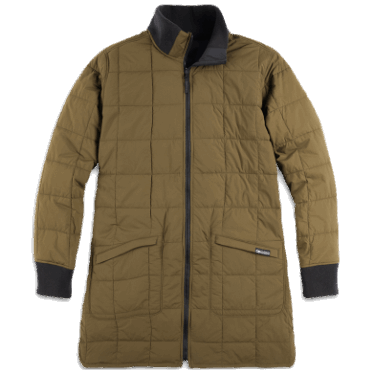 Outdoor Research Parka Reversible De Mujer Shadow Loden/negro