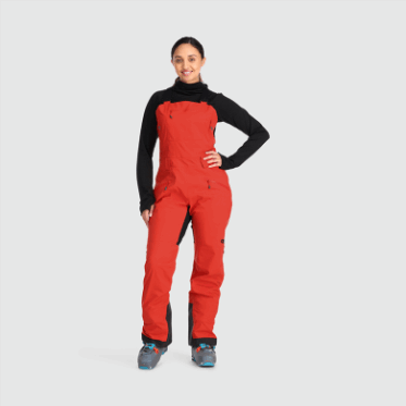 Baberos De Mujer Hemispheres Ii Gore-tex® Para Investigación Al Aire Libre Arándano Rojo
