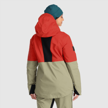 Chaqueta De Mujer Outdoor Research Hemispheres Ii Gore-tex® Cranberry/flint