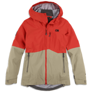 Chaqueta De Mujer Outdoor Research Hemispheres Ii Gore-tex® Cranberry/flint