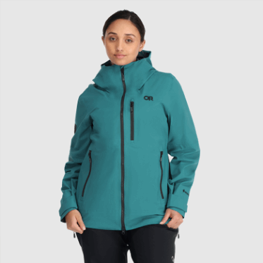 Chaqueta De Mujer Hemispheres Ii Gore-tex® De Investigación Al Aire Libre Lago Profundo