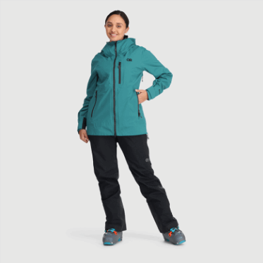 Chaqueta De Mujer Hemispheres Ii Gore-tex® De Investigación Al Aire Libre Lago Profundo
