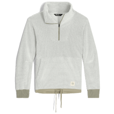 Outdoor Research Jersey Con Cremallera De Un Cuarto De Mezcla De Frutos Secos Para Mujer Snow