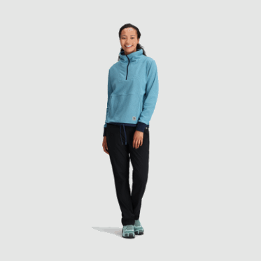 Outdoor Research Jersey Mineral Con Cremallera De Un Cuarto De Mezcla De Frutos Secos Para Mujer